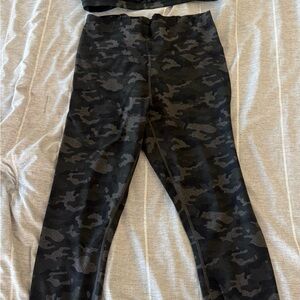 Fabletics Black Camo Leggings
